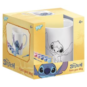  Disney Lilo és Stitch, A csillagkutya Alien festhető porcelán bögre 235 ml Díszdobozban