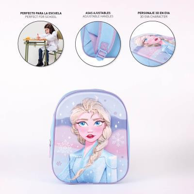 Disney Jégvarázs Friendship 3D hátizsák, táska 31 cm
