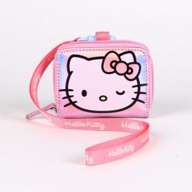 Hello Kitty Pink Iridescent pénztárca