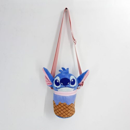 Disney Lilo és Stitch, A csillagkutya Ice Cream plüss oldaltáska, válltáska 18 cm