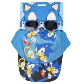   Sonic a sündisznó Ring napszemüveg és baseball sapka szett