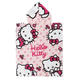   Hello Kitty Cherry strand törölköző poncsó 50x115 cm (Fast Dry)