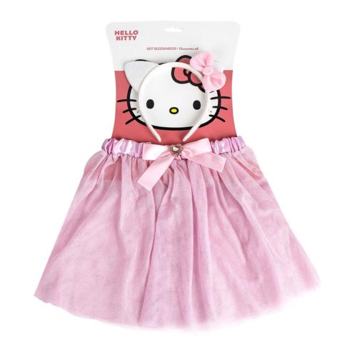 Hello Kitty Pink gyerek szoknya és hajpánt szett
