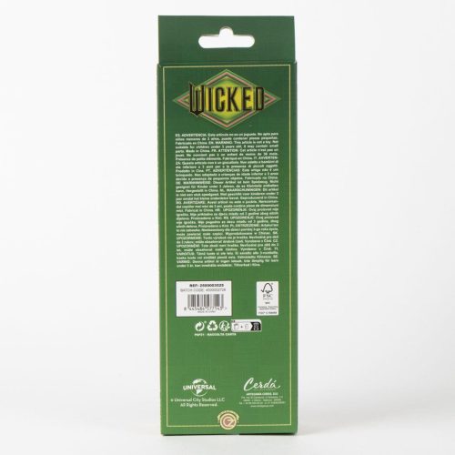 Wicked Black 3D hajkefe 22 cm