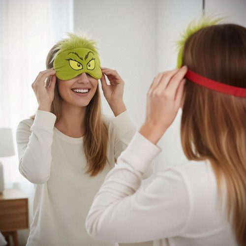 A Grincs Mischief felnőtt zselés alvómaszk, éjszaki szemmaszk