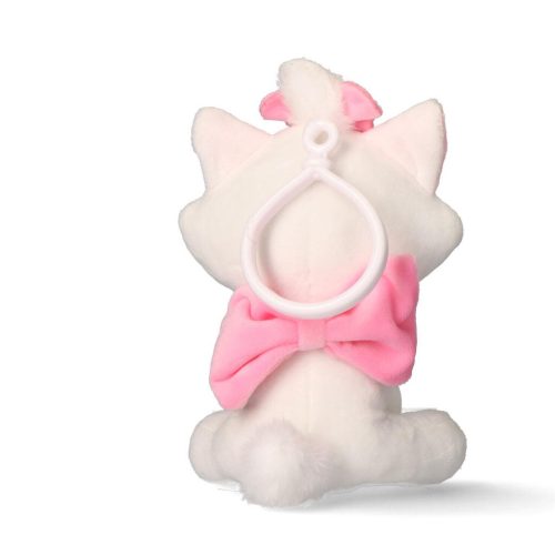 Disney Marie White 3D plüss figura akasztóval, táskadísz 13 cm