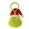 A Grincs Green 3D plüss figura akasztóval, táskadísz 14 cm