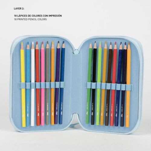 Bluey Striped tolltartó töltött 3 emeletes