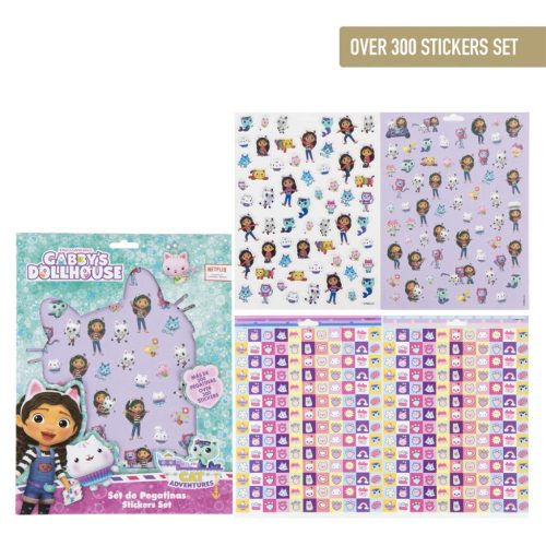 Gabi babaháza Adventures matrica szett 300 db-os
