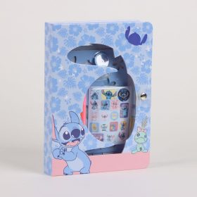   Disney Lilo és Stitch, A csillagkutya Banana színezhető füzet szett sablonnal
