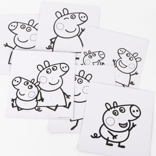 Peppa malac Fun számos kifestő szett