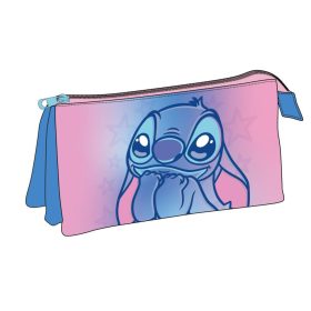   Disney Lilo és Stitch, A csillagkutya Galaxy 3 rekeszes tolltartó 23 cm