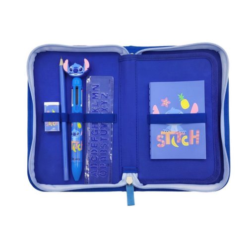 Disney Lilo és Stitch, A csillagkutya Blue plüss tolltartó töltött 2 emeletes