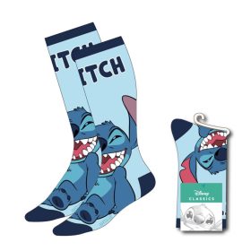   Disney Lilo és Stitch, A csillagkutya Grin női hosszú szárú zokni 36/43