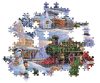 Karácsonyi Train 500 db-os Compact puzzle Clementoni