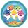 Baby Shark Music papírtányér 8 db-os 23 cm