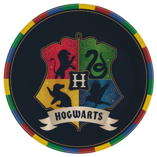 Harry Potter papírtányér 8 db-os 23 cm