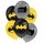 Batman City léggömb, lufi 6 db-os 11 inch (27,5 cm)