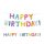 Peppa malac Celebration Happy Birthday felirat 320 cm