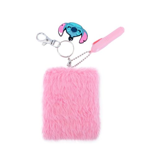 Disney Lilo és Stitch, A csillagkutya 626 plüss mini notesz tollal, kulcstartóval
