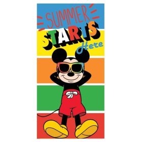   Disney Mickey Starts fürdőlepedő, strand törölköző 70x137 cm (Fast Dry)