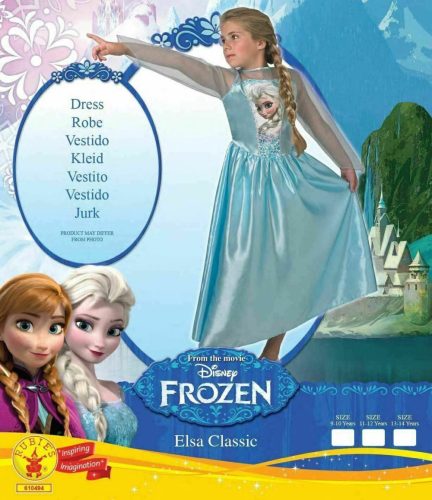 Disney Jégvarázs Elsa jelmez 9-10 év Rubies