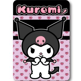 Hello Kitty Kuromi Heart polár takaró 100x140cm