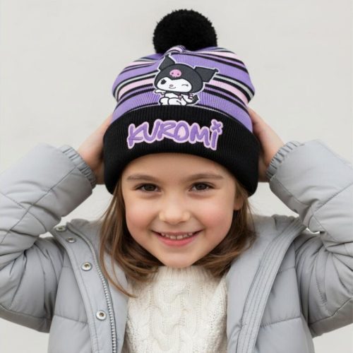 Hello Kitty Kuromi Black gyerek sapka