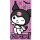 Hello Kitty Punk Kuromi fürdőlepedő, strand törölköző 70x140cm (Fast Dry)