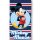 Disney Mickey Navy Stripe fürdőlepedő, strand törölköző 70x140cm (Fast Dry)