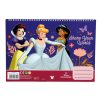 Disney Hercegnők Your World A/4 spirál vázlatfüzet 40 lapos matricával