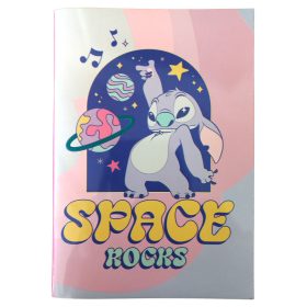   Disney Lilo és Stitch, A csillagkutya Space Rocks B/5 vonalas füzet 40 lapos
