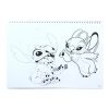 Disney Lilo és Stitch, A csillagkutya Blast A/4 spirál vázlatfüzet 40 lapos matricával