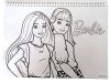 Barbie Paints A/4 spirál vázlatfüzet 40 lapos matricával