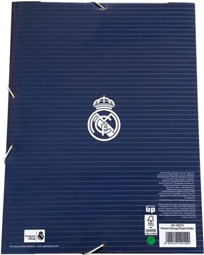 Real Madrid Blue A/4 gumis mappa
