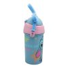 Disney Lilo és Stitch, A csillagkutya Alien 626 műanyag szívószálas kulacs akasztóval 500 ml