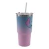 Disney Lilo és Stitch, A csillagkutya Alien 626 rozsdamentes acél thermo szívószálas kulacs 520 ml