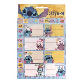   Disney Lilo és Stitch, A csillagkutya Universe füzetcímke matricával 16 db-os