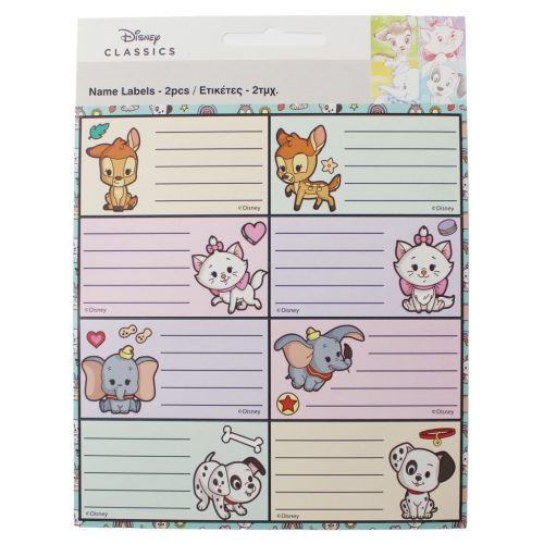 Disney Classics Babies füzetcímke 16 db-os