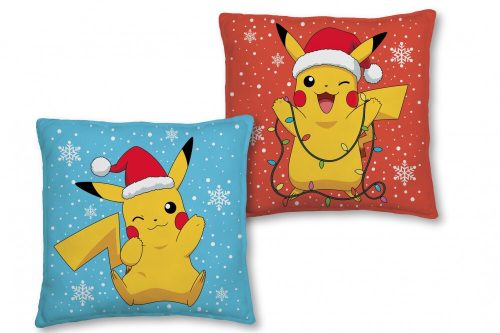Pokémon Karácsony párna, díszpárna 40*40 cm