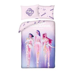   K-pop Démonvadászok Bright ágyneműhuzat 140×200cm, 70×90 cm