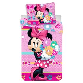 Disney Minnie Bouquet ágyneműhuzat 140×200cm, 70×90 cm