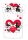 Disney Mickey, Minnie Love ágyneműhuzat 140×200cm, 70×90 cm