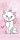 Disney Marie Aristocat fürdőlepedő, strand törölköző 70x140cm