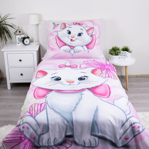 Disney Marie Rose ágyneműhuzat 140×200cm, 70×90 cm
