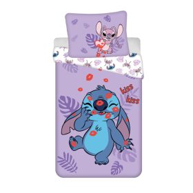   Disney Lilo és Stitch, A csillagkutya Kiss ágyneműhuzat 140×200cm, 70×90 cm