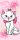 Disney Marie Pink Flower fürdőlepedő, strand törölköző  70*140cm