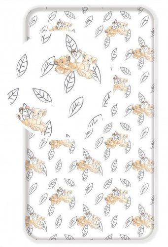 Disney Az Oroszlánkirály Best Friends gumis lepedő 90x200 cm