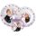 Disney Jégvarázs Autumn Leaves étkészlet, micro műanyag szett bögrével 390 ml