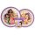 Disney Hercegnők Courageous Heart csúszásmentes étkészlet, micro műanyag szett